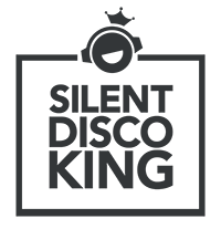 Logo for Silent Disco King, one of our partners on Human.